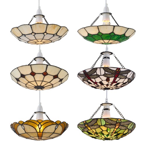 Tiffany style ceiling - tiffany,