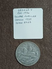 1935 GEORGE V 0.500 SILVER