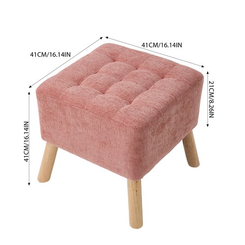 Modern ottoman chenille - modern, chenille‌