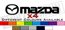 4 x MAZDA 2 3 6 MX5 10cm LOGO