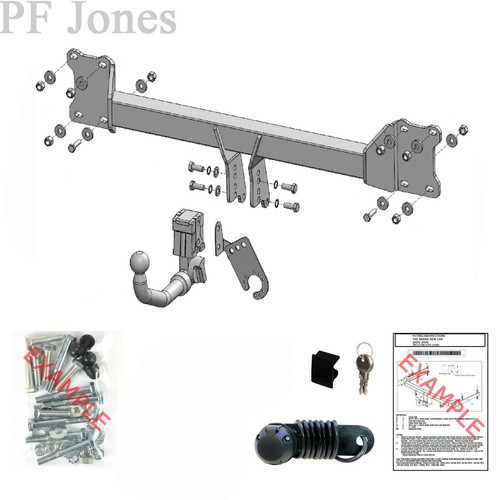 Pct towbar for volvo xc60 - towbar,