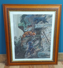 The Cragged Fox Vintage Limited Edition Framed Print