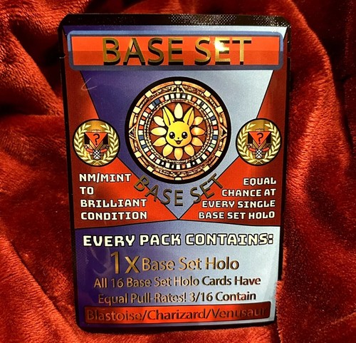 Base set holo premium pack - base,