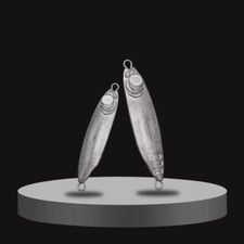 10pcs Unpainted Metal Jig