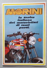 Moto Morini Range Brochure c.1979 - 125  250  500  3 1/2
