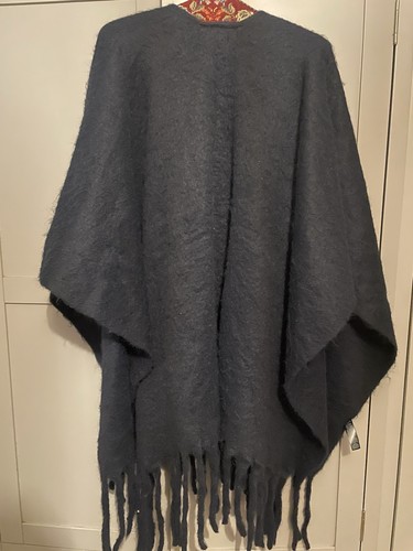 Navy shawl marks and - and, spencer