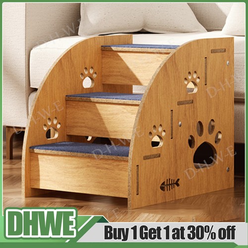 Step wooden pet stairs steps - 3,