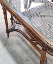 Old Piano bench Seating Playing Seat Musician Artist Weave cane  Xmas Play party