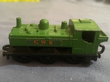 RETRO Matchbox Superfast GWR PANNIER TANK LOCO Toy Train 1979 Green 47 DIE CAST