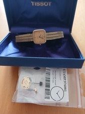 Tissot 9ct Gold Saphir Ladies