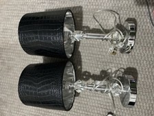 Next Home || Brand New Black Lamps||