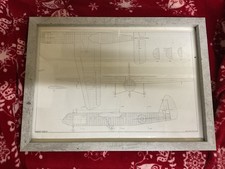 1943 Genuine,RARE FRAMED ART