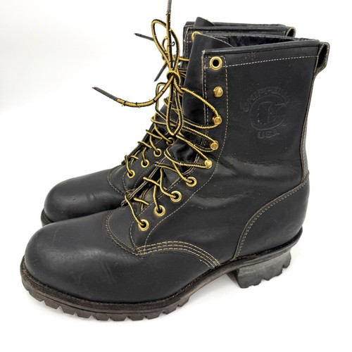 Chippewa steel toe logger - chippewa,