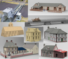 Pegasus Bridge House 21 Church Cafe Gondree Water Tower Normandy 12mm & 15mm WW2