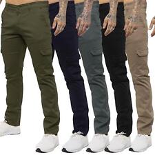 Enzo Mens Cargo Trousers
