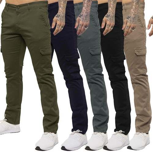 Enzo mens cargo - cargo, trousers