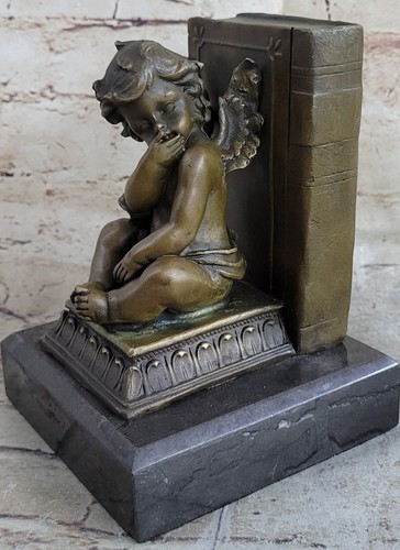 Vintage bookends metal nude - vintage,