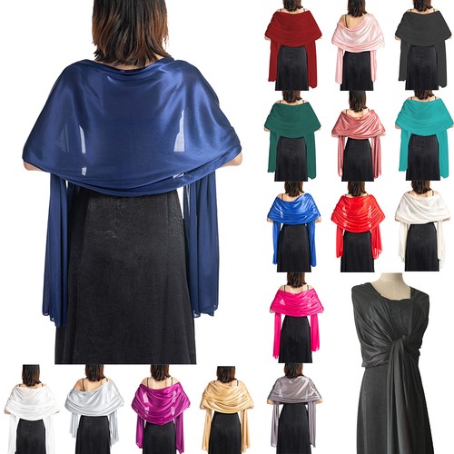Womens satin wrap - womens,