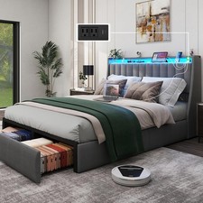 Full Queen Metal Bed Frame
