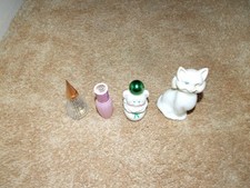 AVON 4 VINTAGE COLOGNE BOTTLES