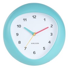 25.5cm Karlsson Funky Vibes Wall Clock Round Silent Non Ticking Wall Clock Home