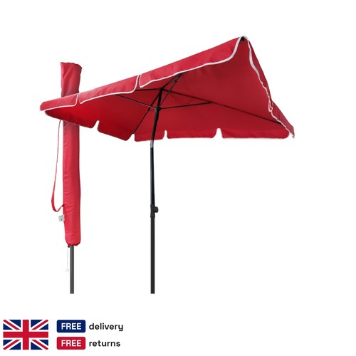 Red rectangular garden - red,