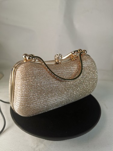 Shiny rhinestone golden - shiny,