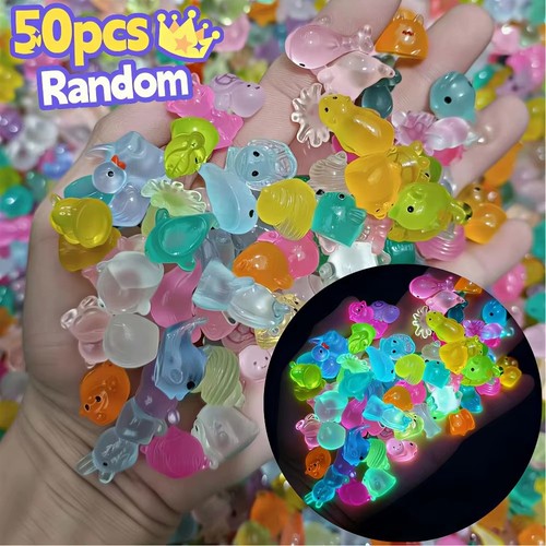 50pcs glow the dark mini - in,