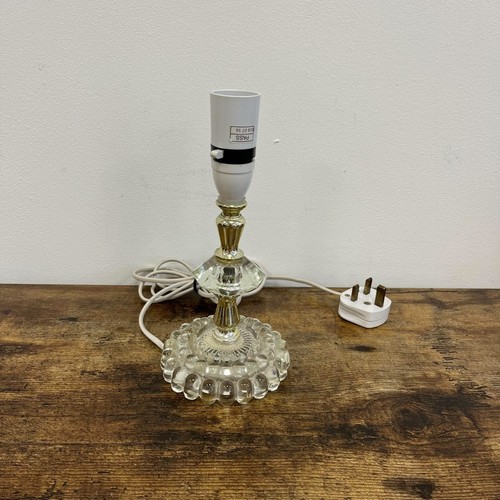 Vintage glass bubble base - vintage,