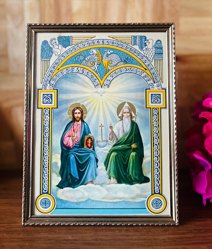 Christianity framed icon print - framed,