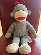 Build A Bear Girl Sock Monkey