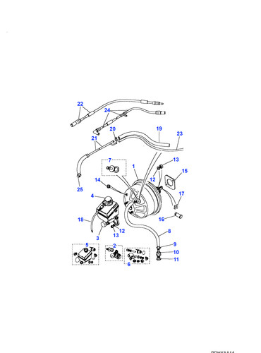 Land rover genuine valve - genuine, inlet