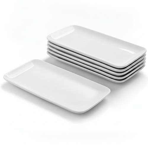 Rectangle serving platters set - rectangle,