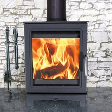 Skiddaw 5kw Compact Defra Approved Wood Burning Log Burner Fire Modern Stoves