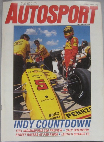 Autosport magazine may 1988 - 26,