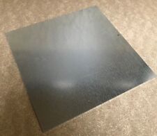 2 x GALVANISED Steel square SHEET Guillotine Cut - 150 x 150 x 1.2 mm Qty 2 Piec
