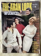 Patons Aran knitting pattern