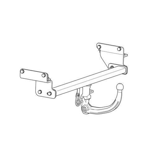 Westfalia towbar for nissan - towbar,