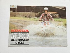 HONDA ATC110 MOTORCYCLE SALES