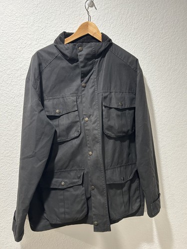 Field waxed cotton jacket - pg,