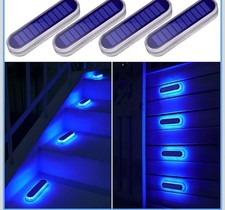 4 Pack Blue Solar Dock Deck