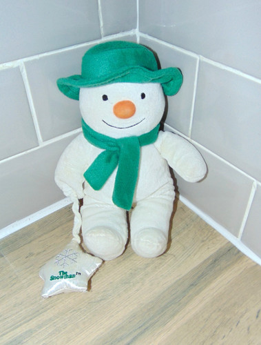 The snowman plush - plush, toy