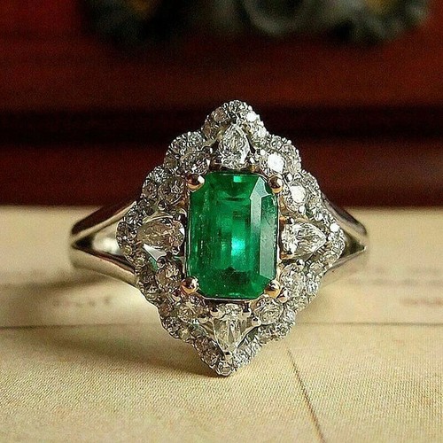 Art deco 75ct emerald - 2.75ct,