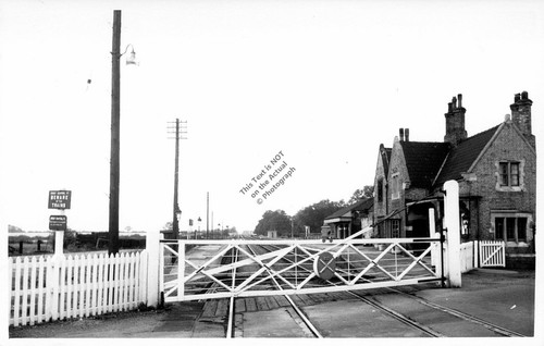 1961 langworth train station - langworth,