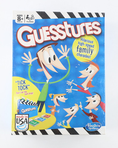 Guesstures board game family - guesstures,