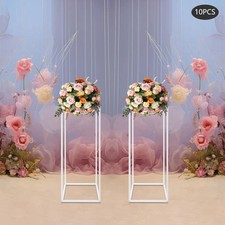 Rectangular Flower Display Stand Metal Flower Stand Wedding Flower Stand
