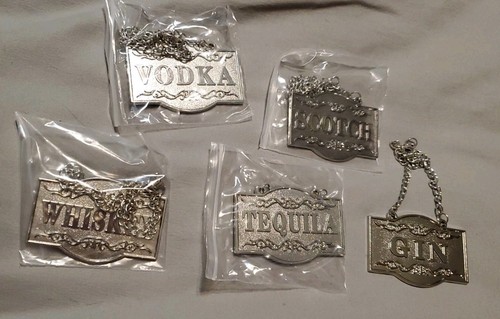 Decanter tags liquor - decanter,