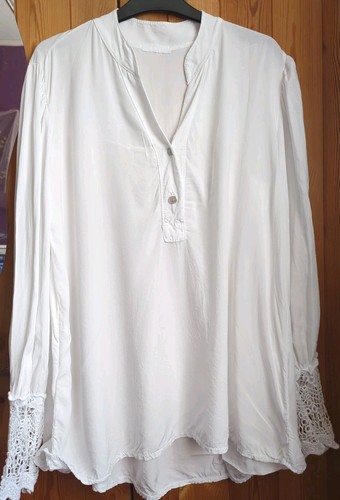 Made italy white top - made, in