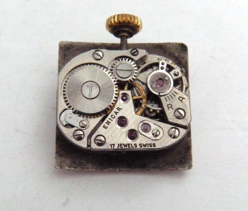 Vintage enicar jewel swiss - 17,