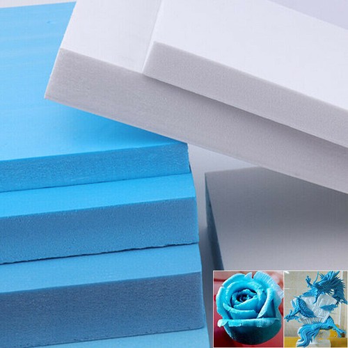 White blue polystyrene - white,